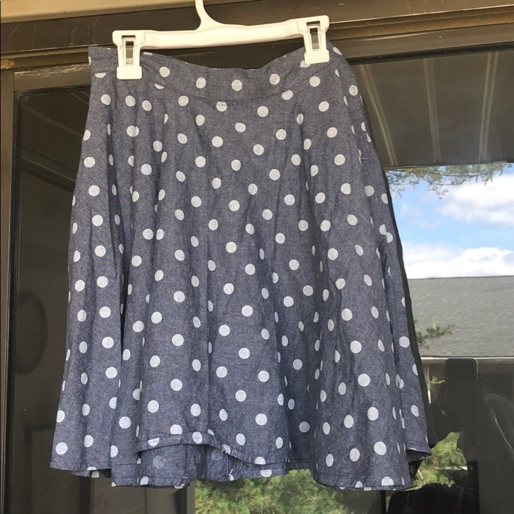 ⭐️ Derek Heart ❤️ A jean PoLkA  DoT SkIrT. ⭐️